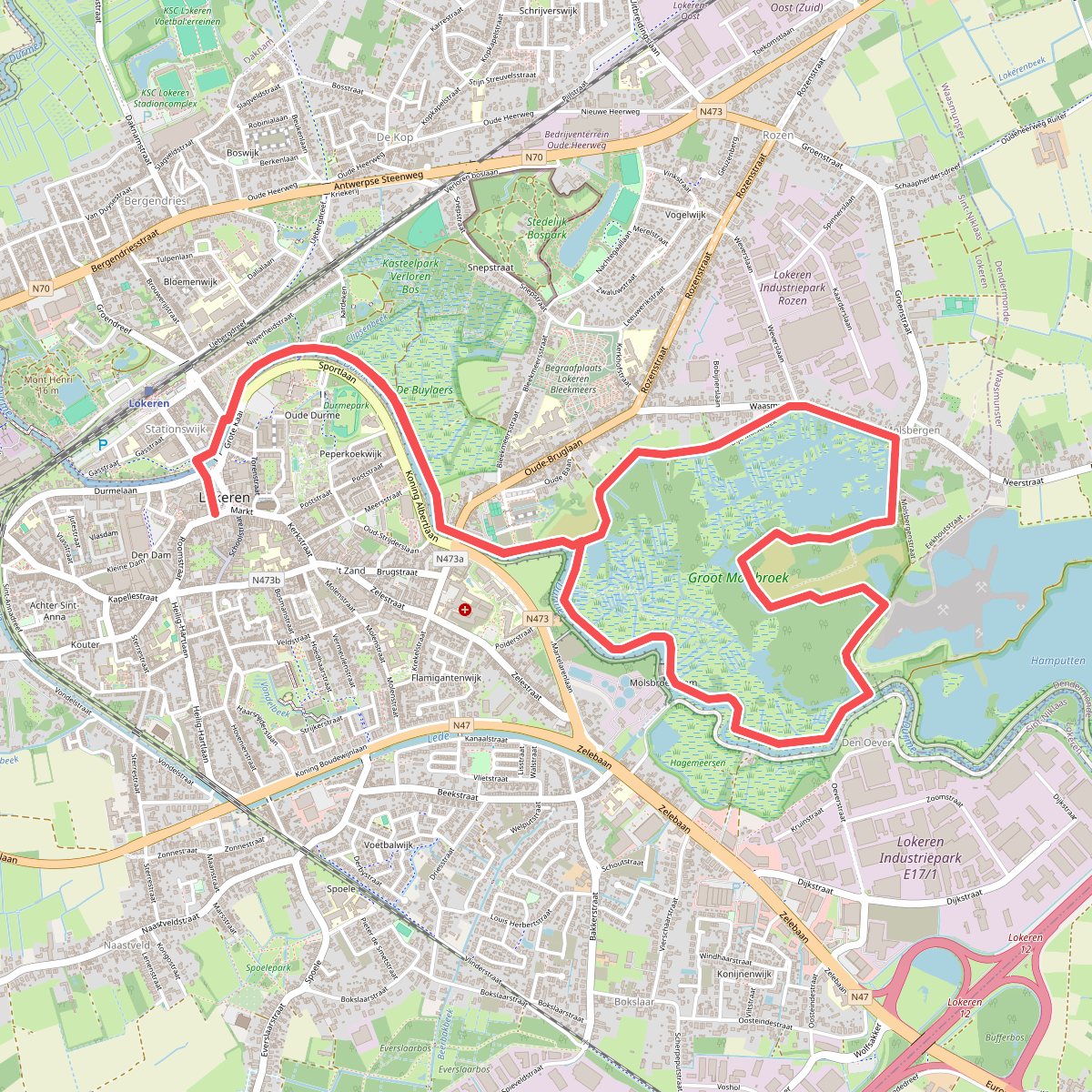 Molsbroek-Buylaers Wandelroute