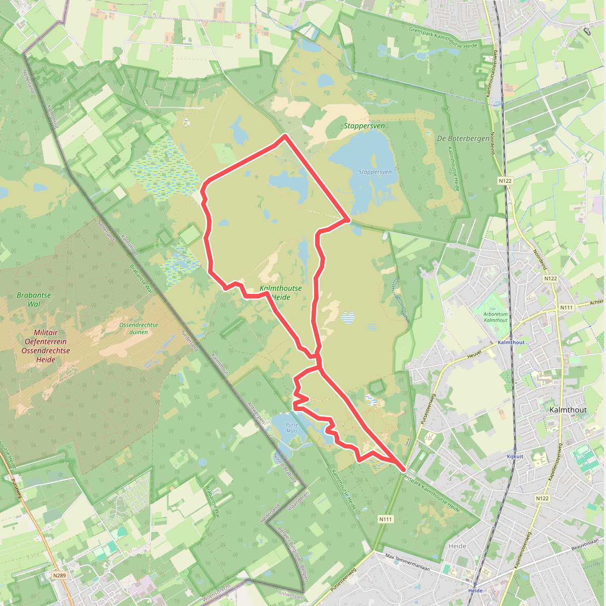 Door de Kalmthoutse Heide