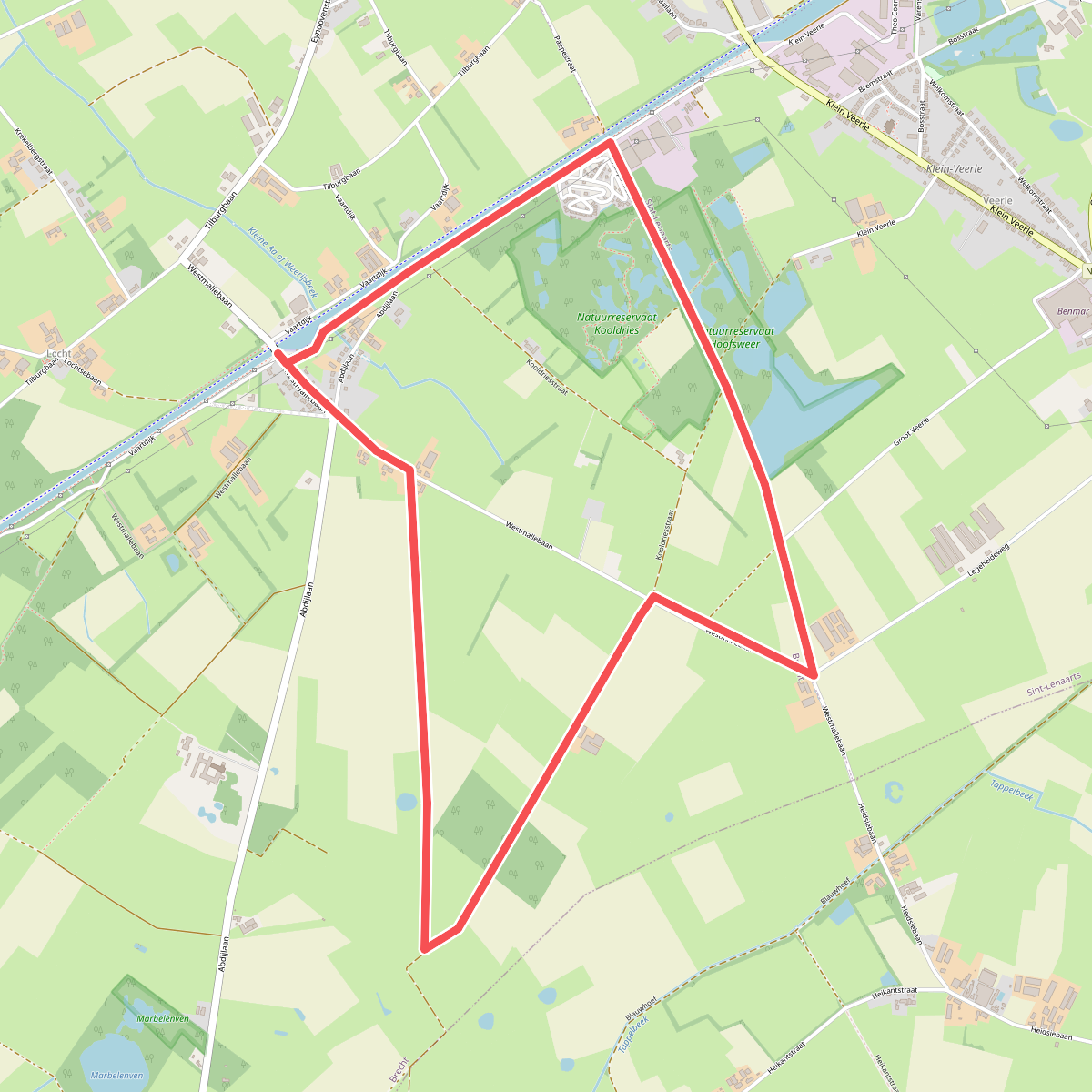 Wandelen op het Brechtse platteland