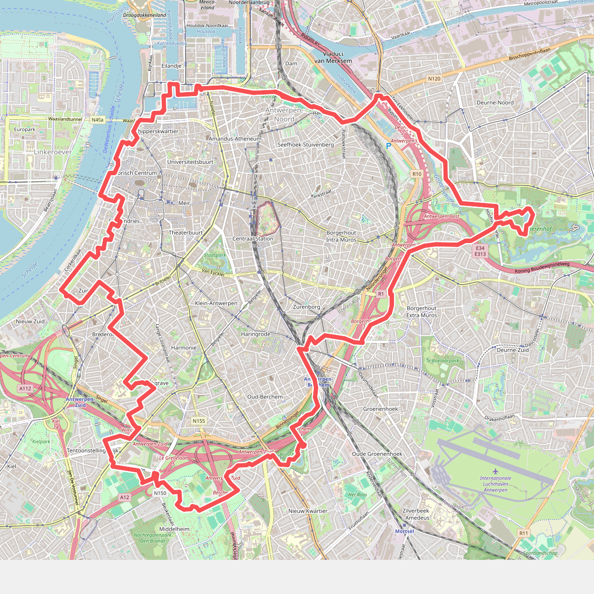 GR Antwerpen rondom