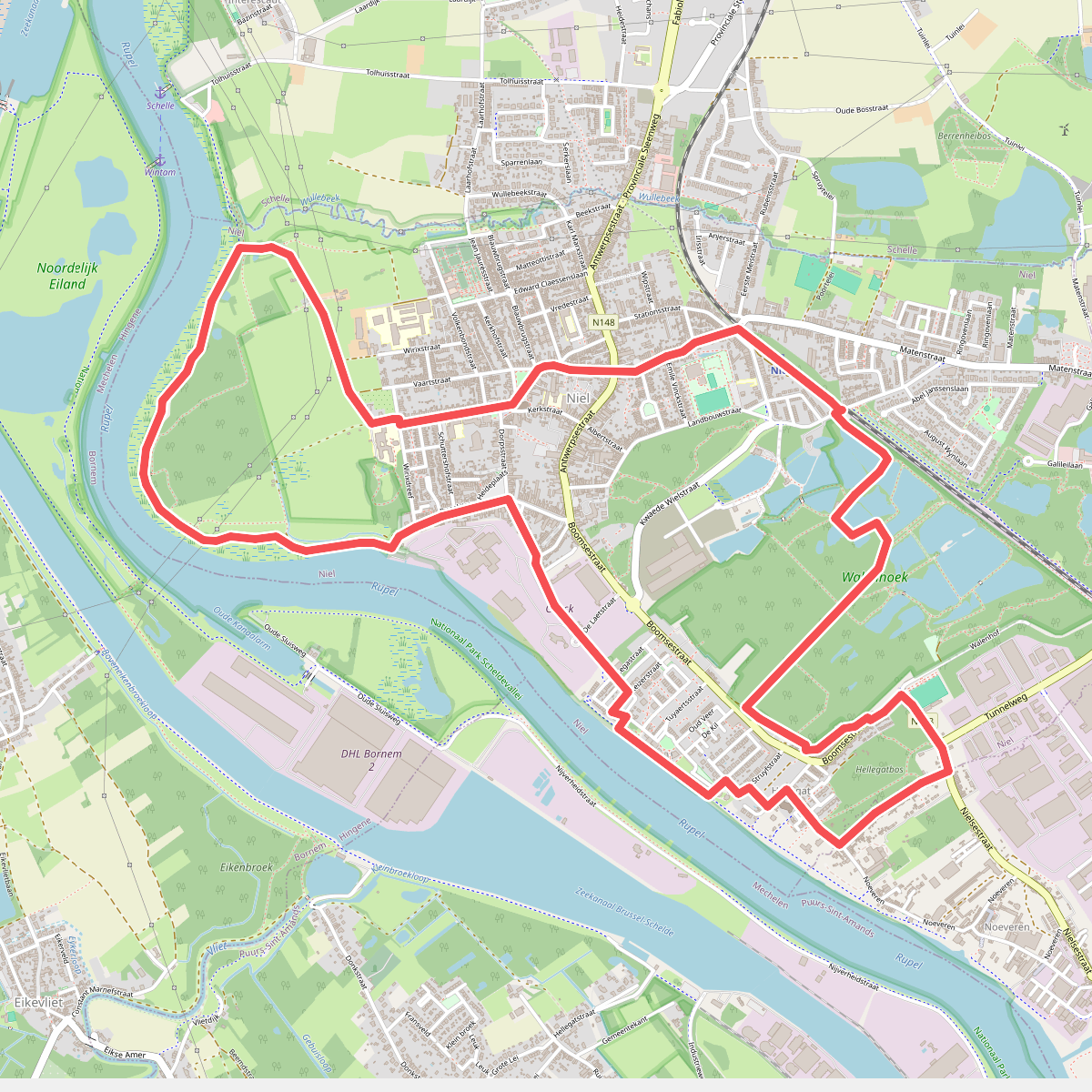 Nen Nielse Oemweg Wandelroute