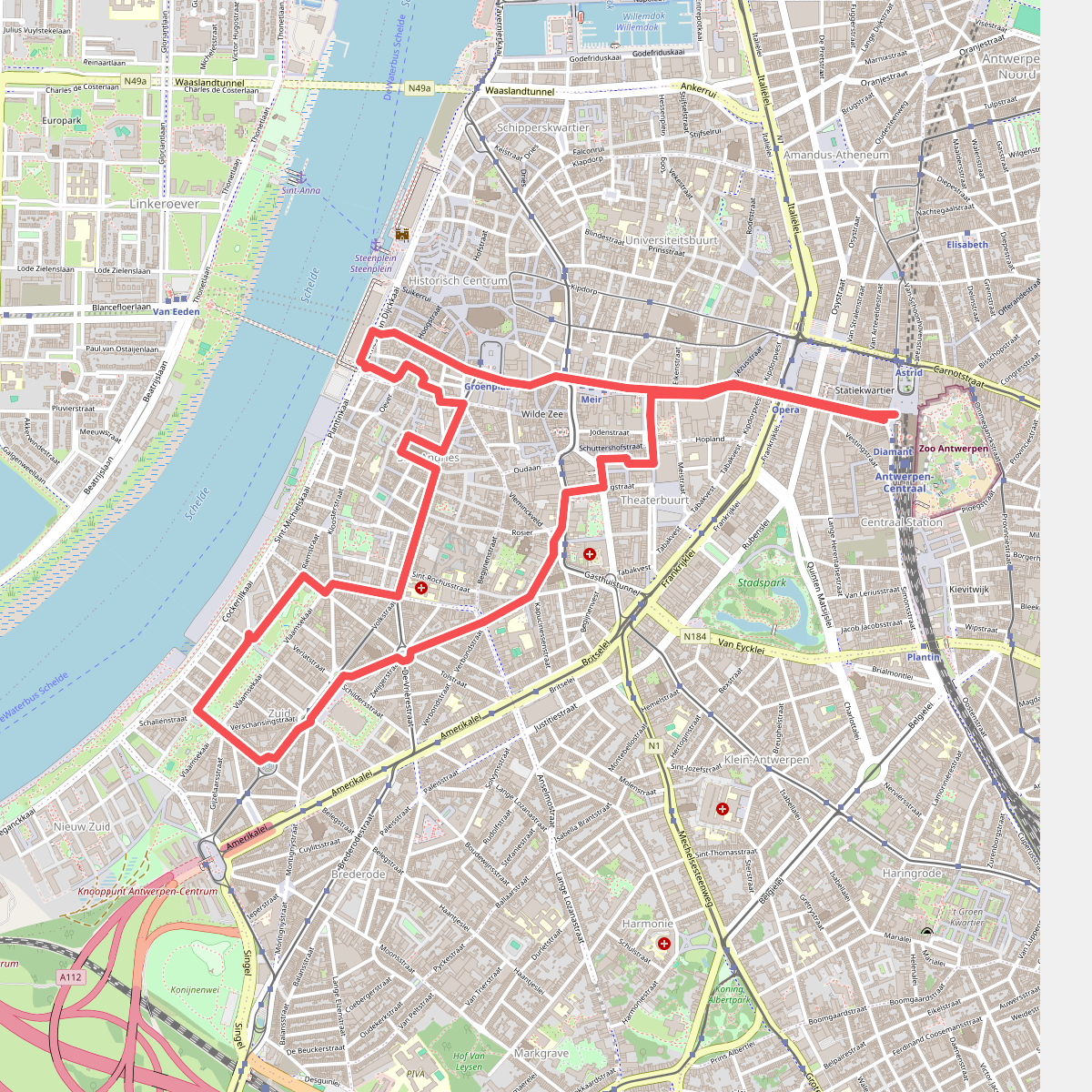Antwerpen Museumroute