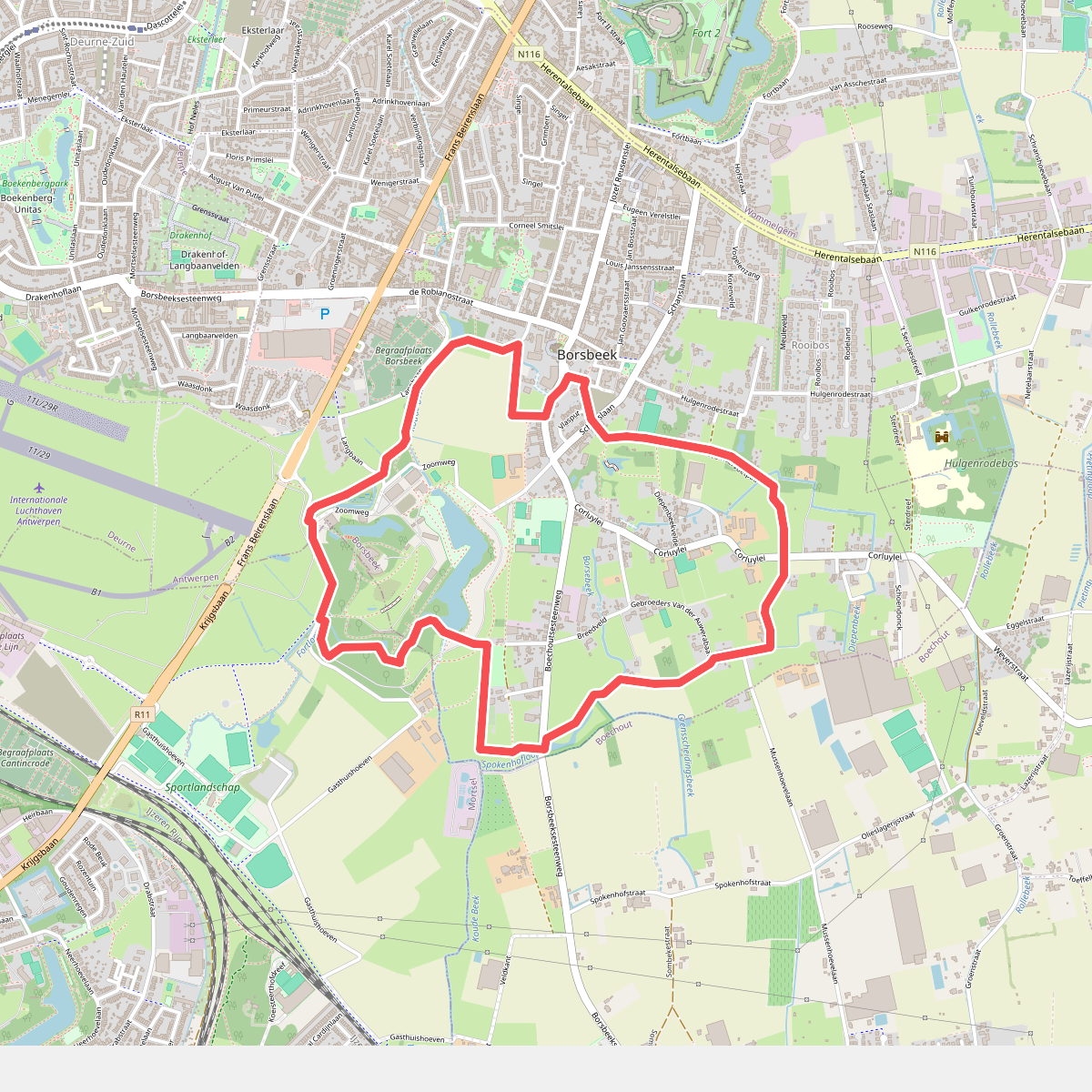 Borsbekenpad