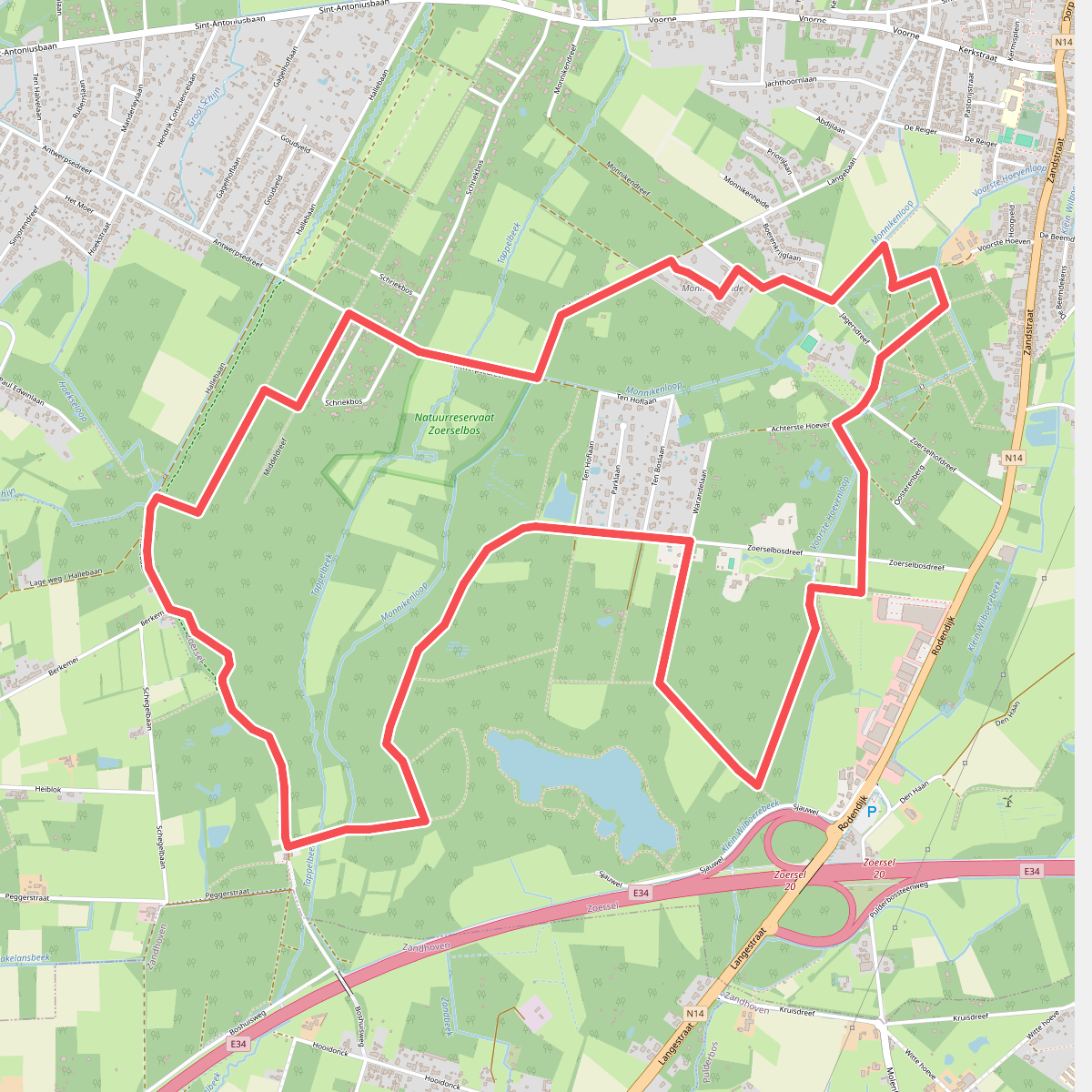 Hooidonkboswandeling