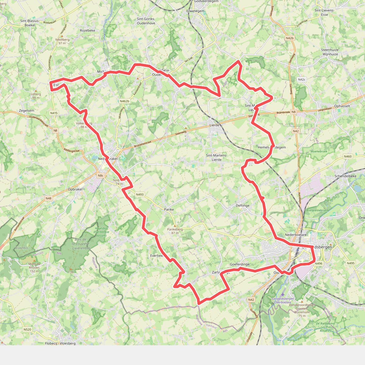 Zwinwandelroute