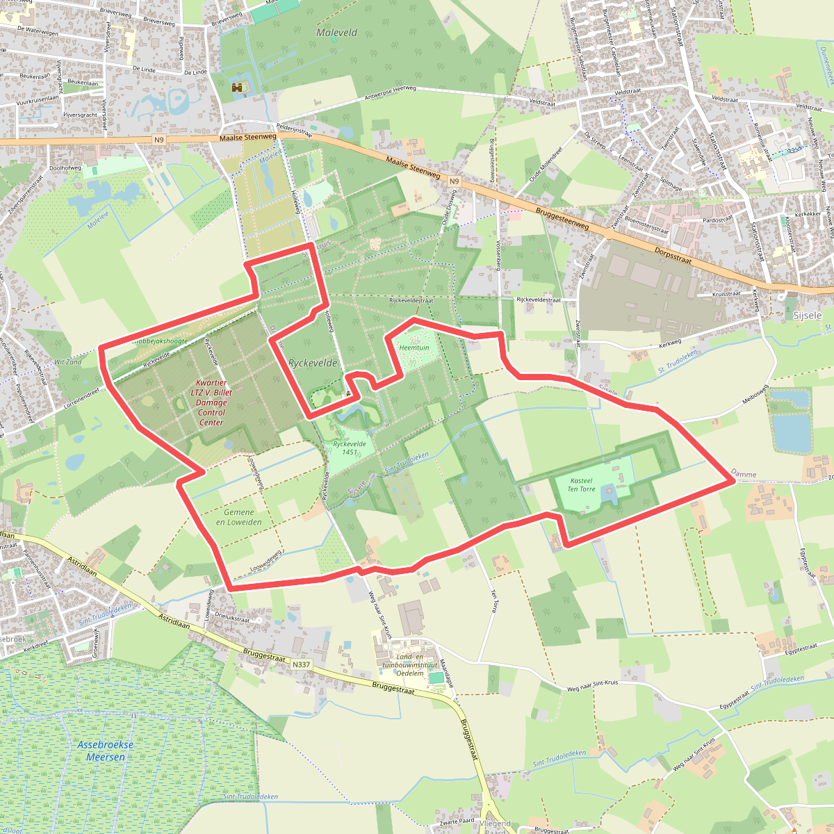 Ryckeveldewandelroute