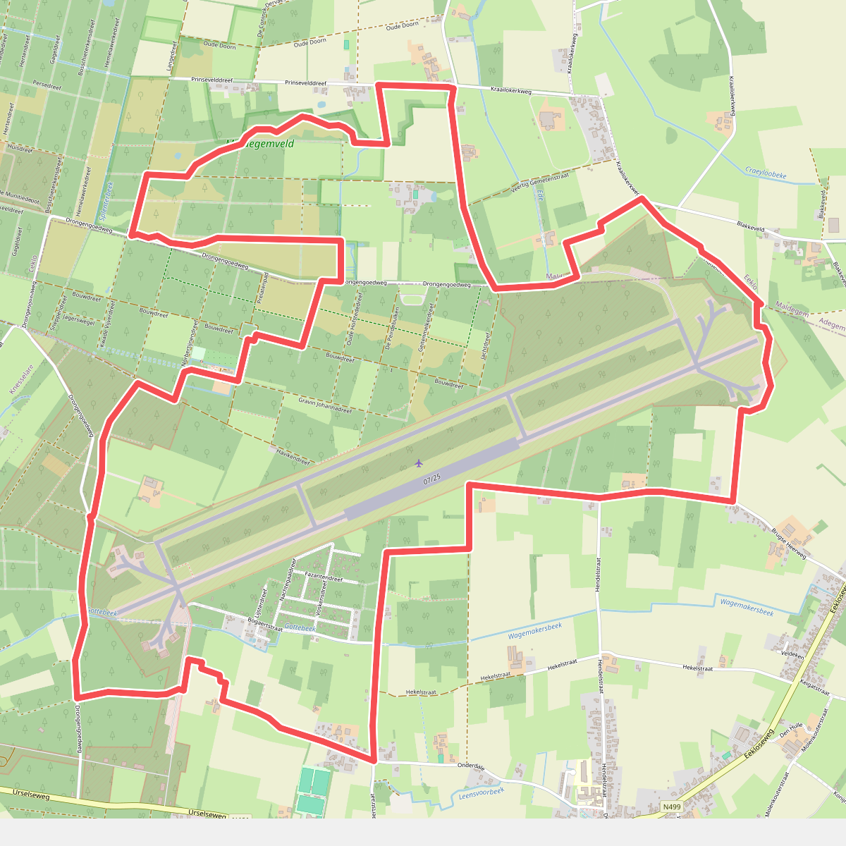 Drongengoedbos wandelroute