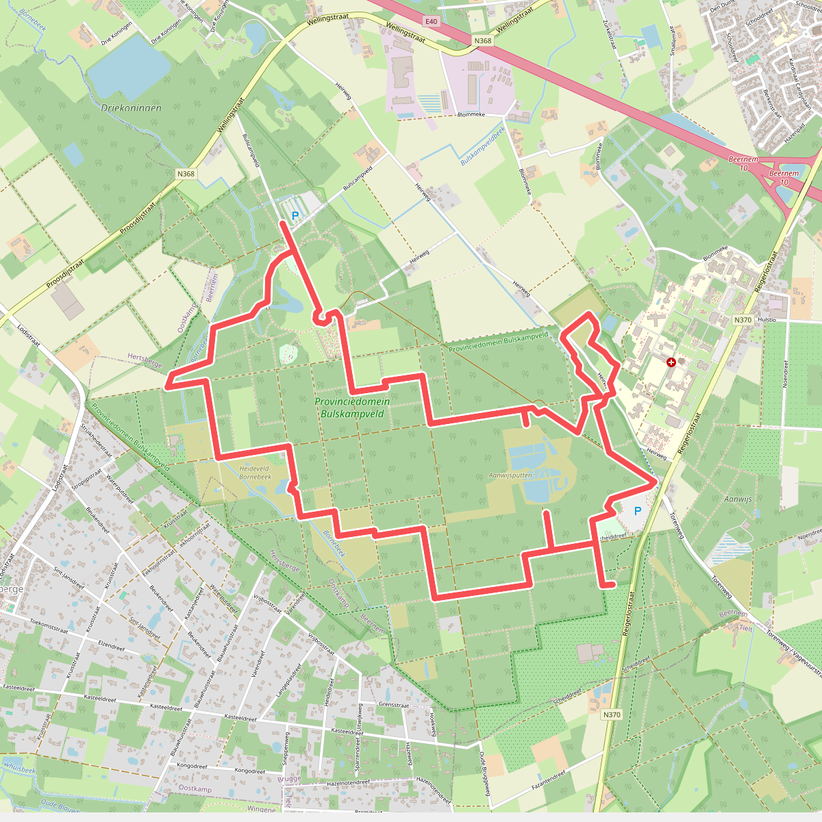 Bulskampveldwandelroute