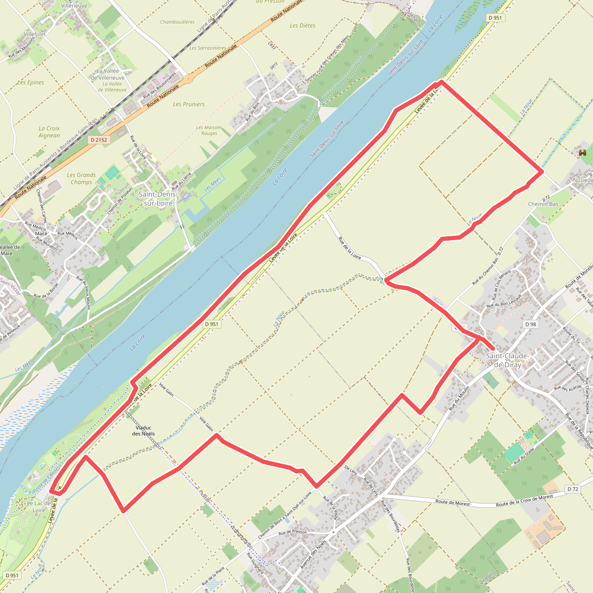 Circuit des bords de Loire