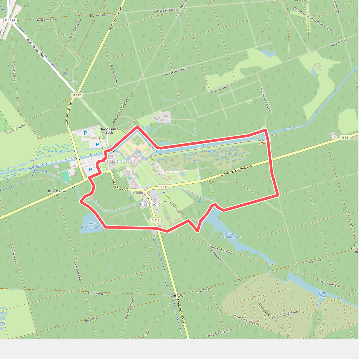 La grande promenade à Chambord