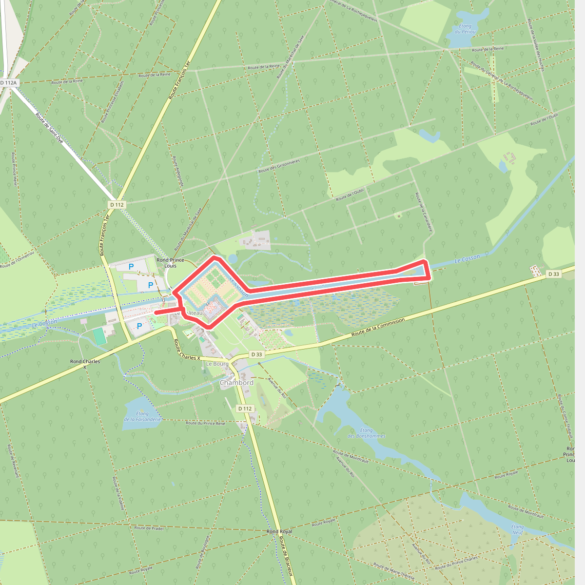 Le canal de Chambord
