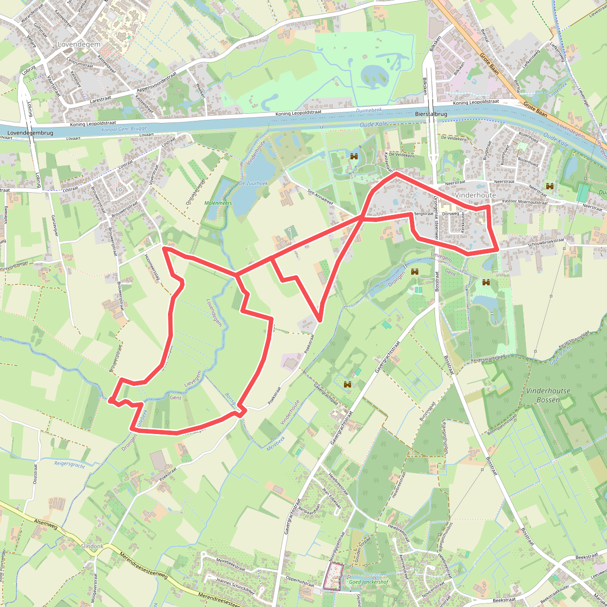 Oude Kalevallei Wandelroute Lus 2