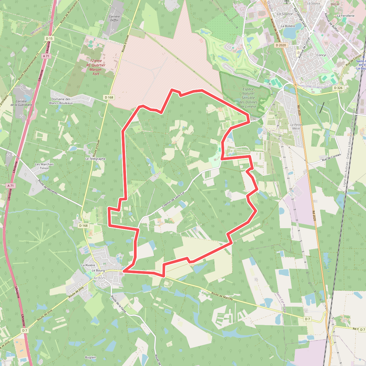 Boucle Château de Villiers