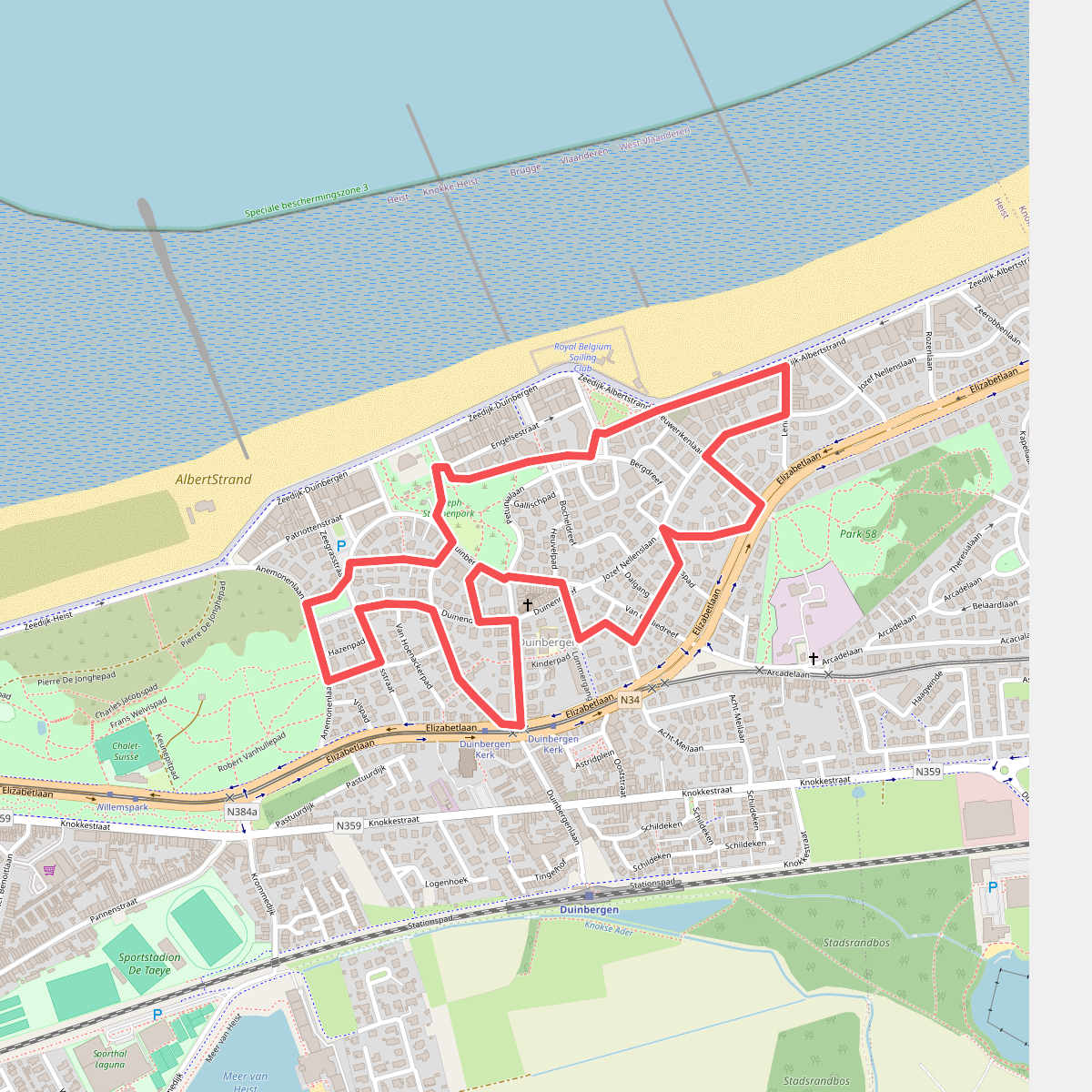 Erfgoedwandelroute Duinbergen