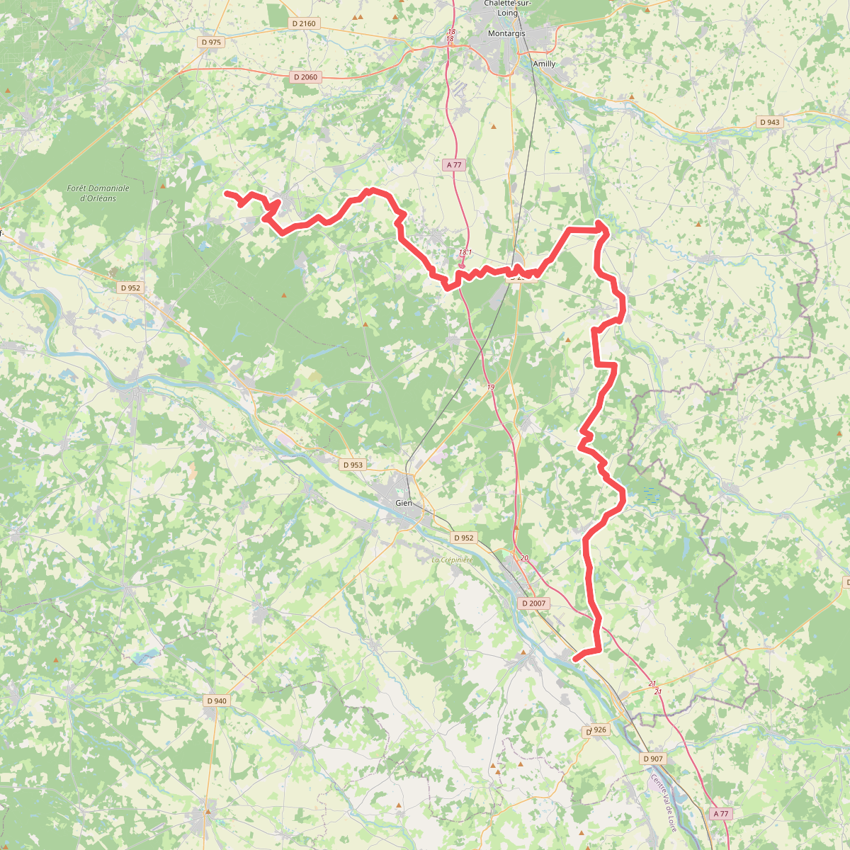 Tour du Gâtinais-Puisaye