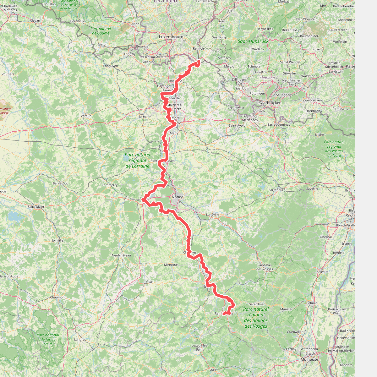 Chemin de la Moselle