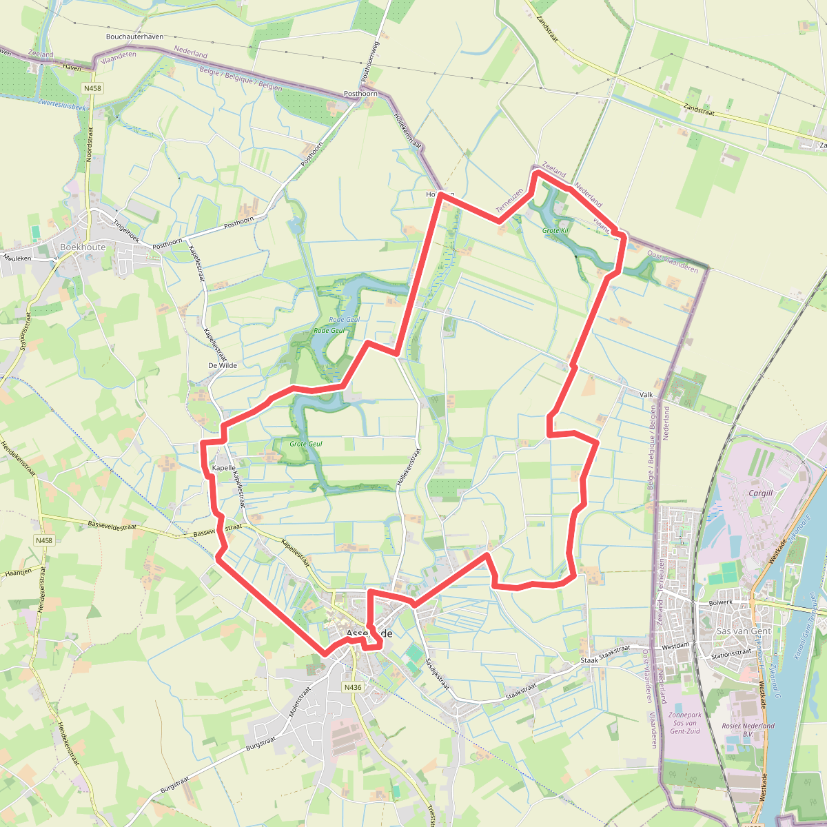 Langs De Kreken Van Assenede