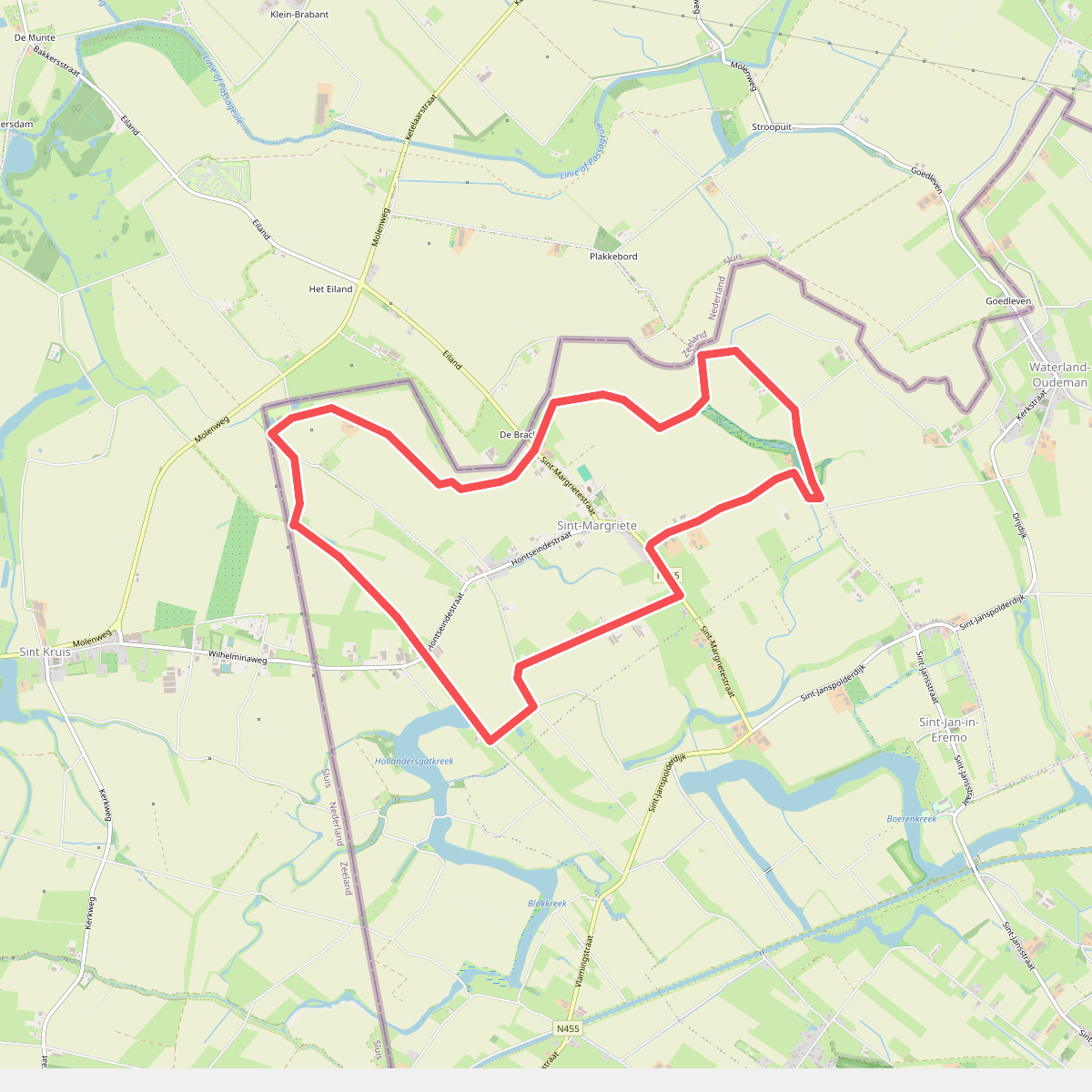 Rond Sint-Margriete Wandelroute
