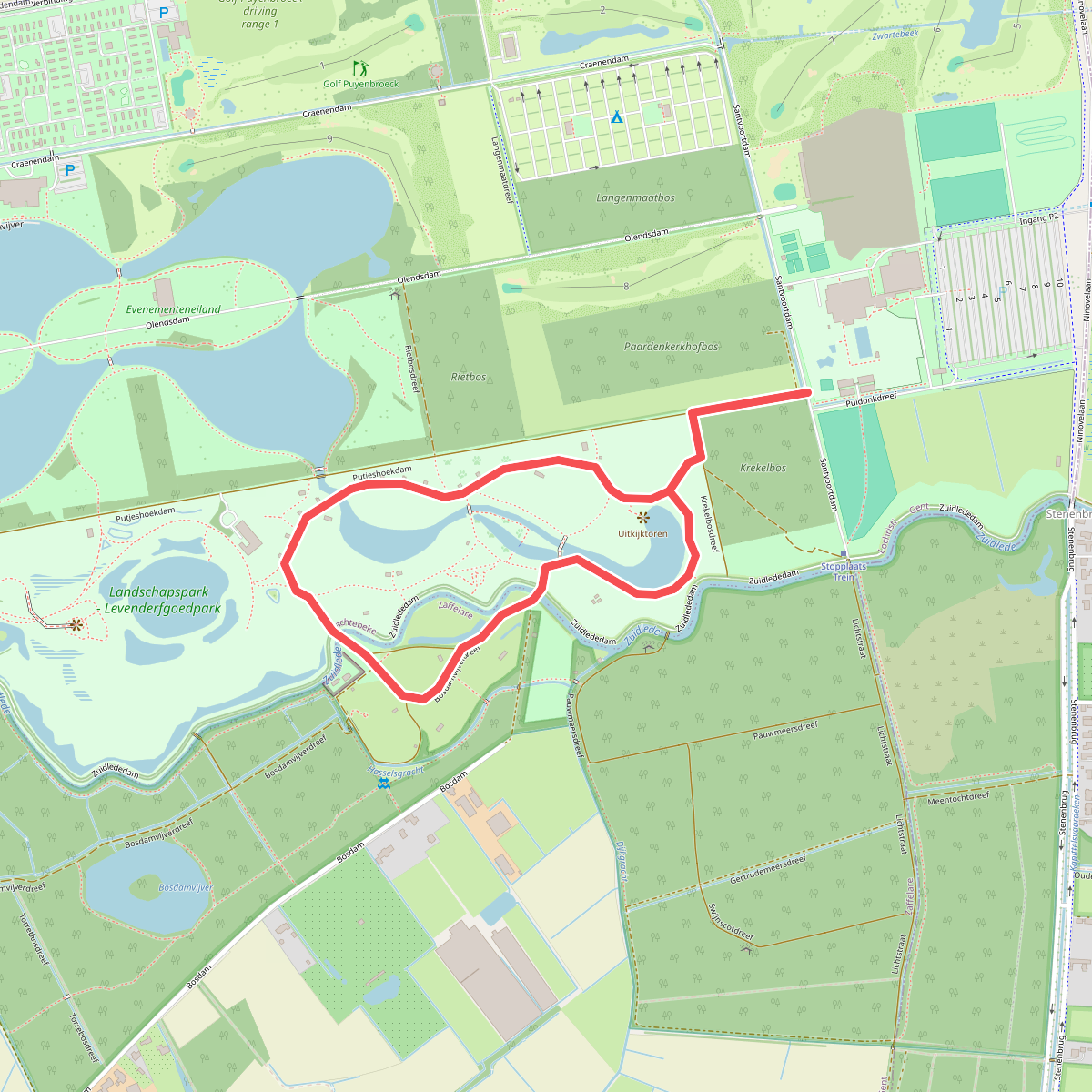 Levend Erfgoedpark Wandelroute