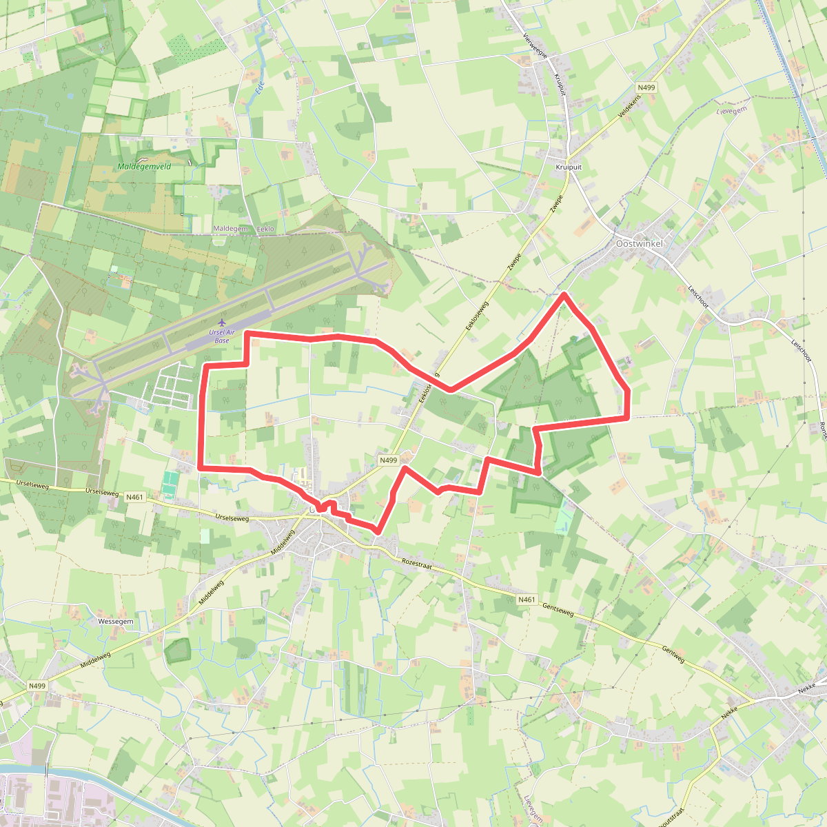 Luchtvaartroute