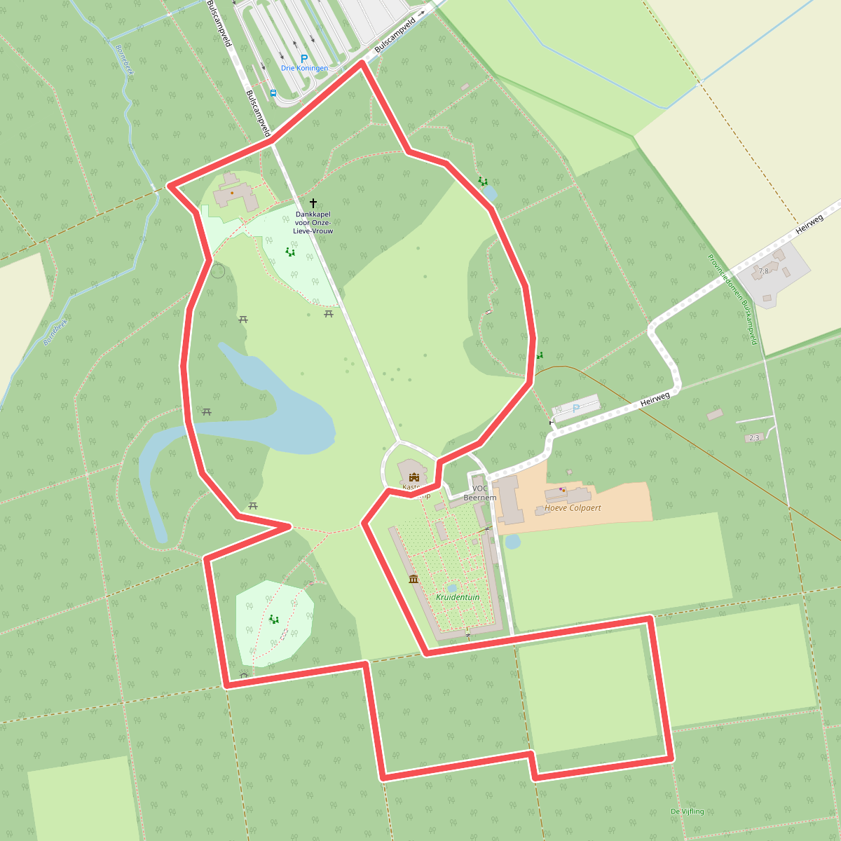 Parkwandeling Bulskampveld