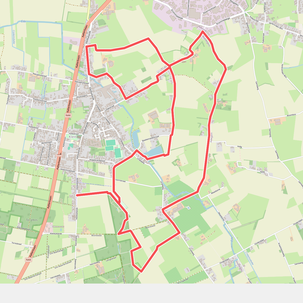 Cuesta wandelroute