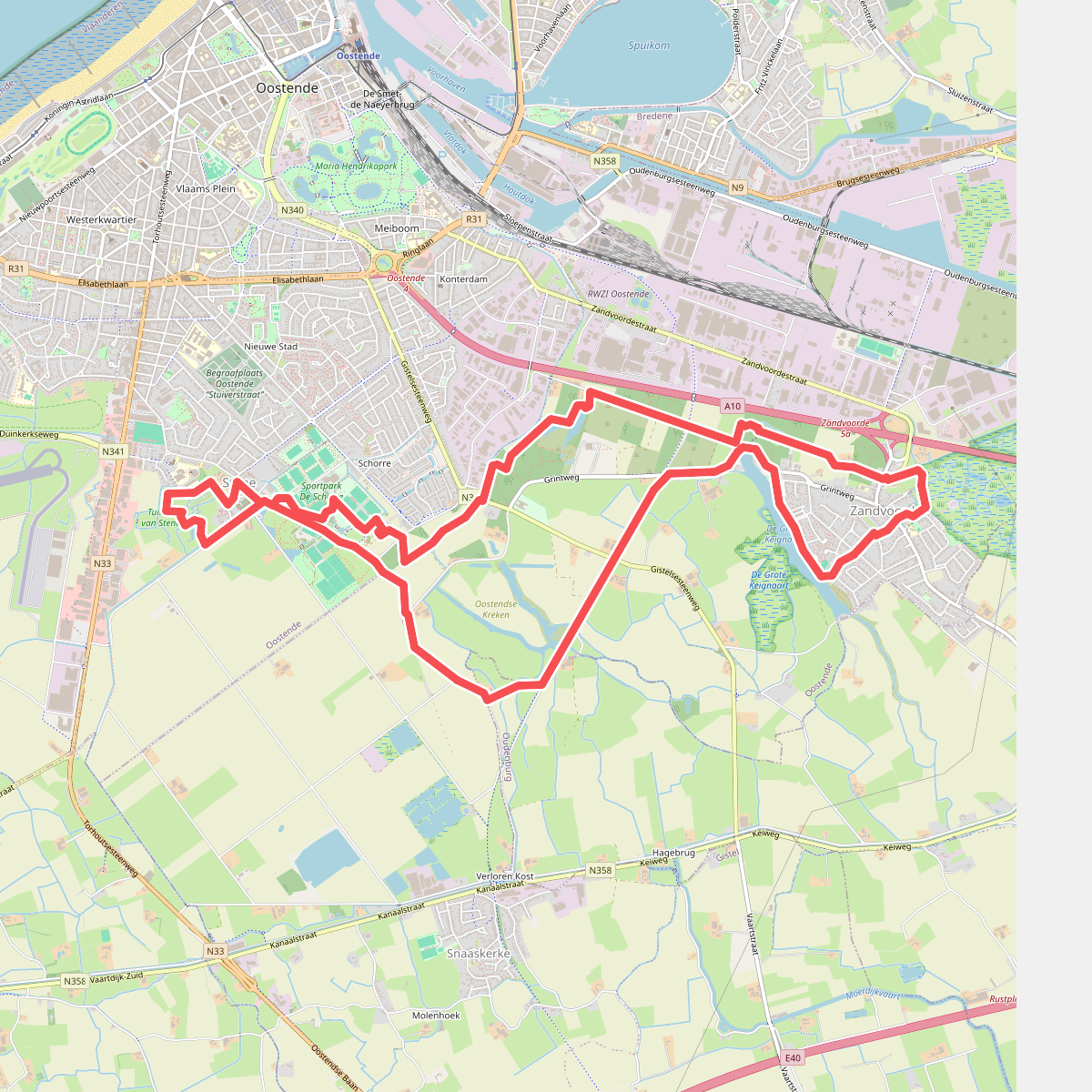 Oostendse Krekenwandelroute