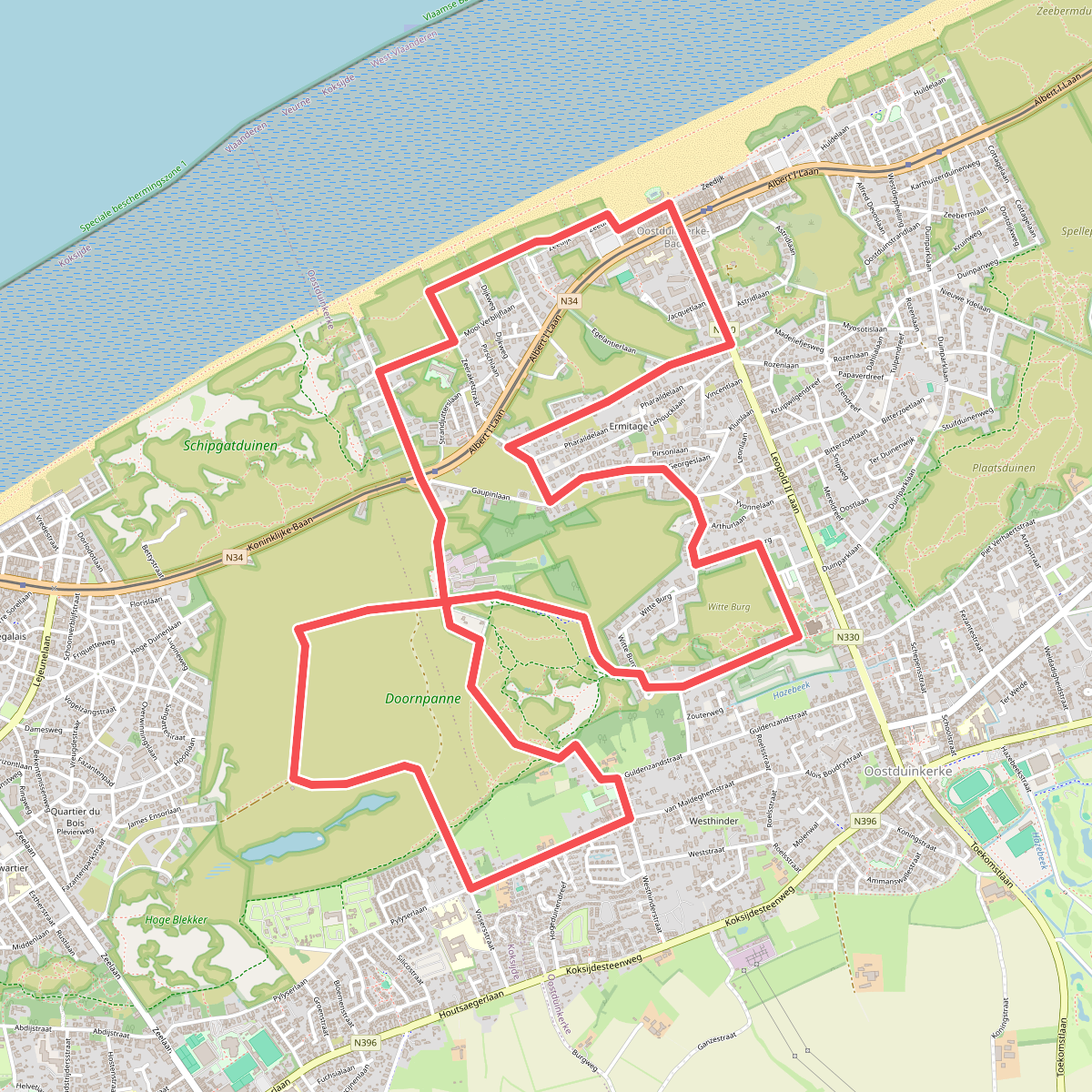 Witte Burgwandelroute