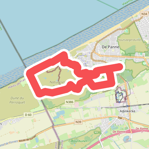 Westhoek wandelroute
