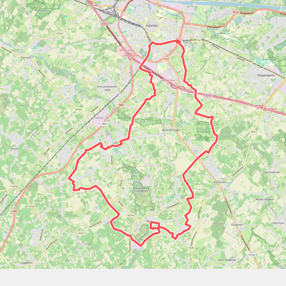 Meetkerkse Moerenwandelroute