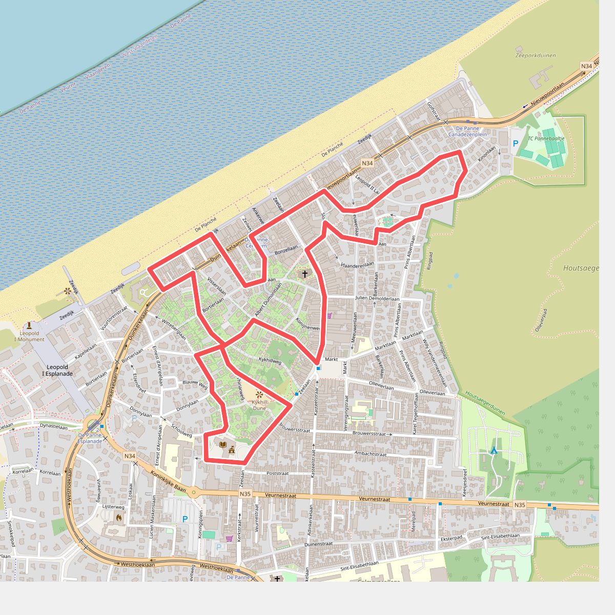 Erfgoedwandelroute De Panne