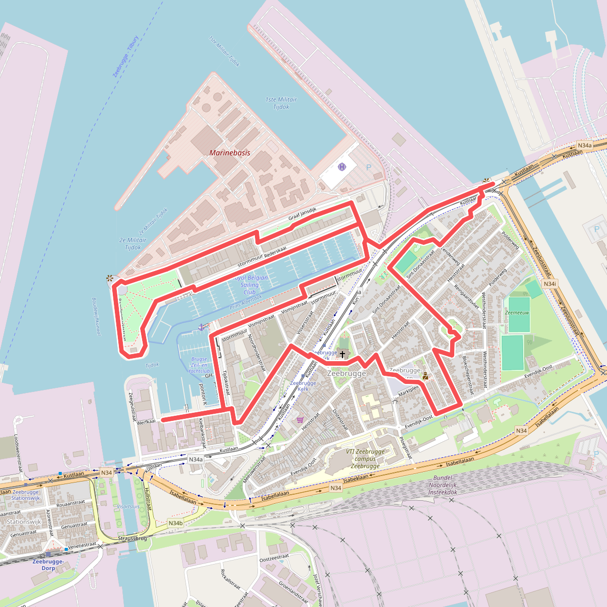 Erfgoedwandelroute Zeebrugge