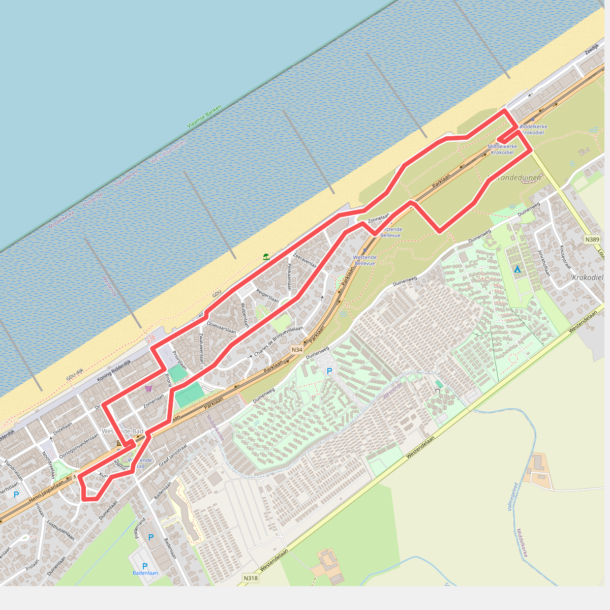 Erfgoedwandelroute Westende
