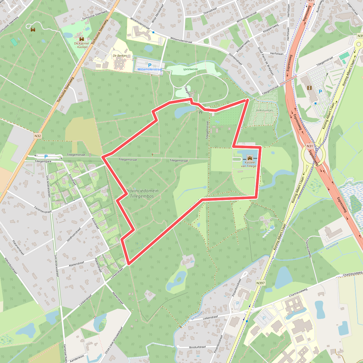 Tillegembos natuurwandeling