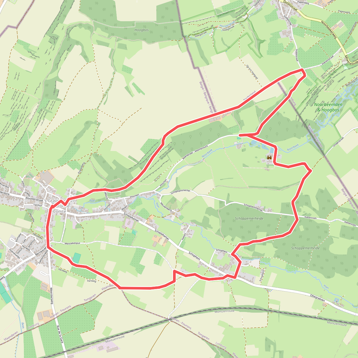 Kapelletjeswandeling Voerstreek