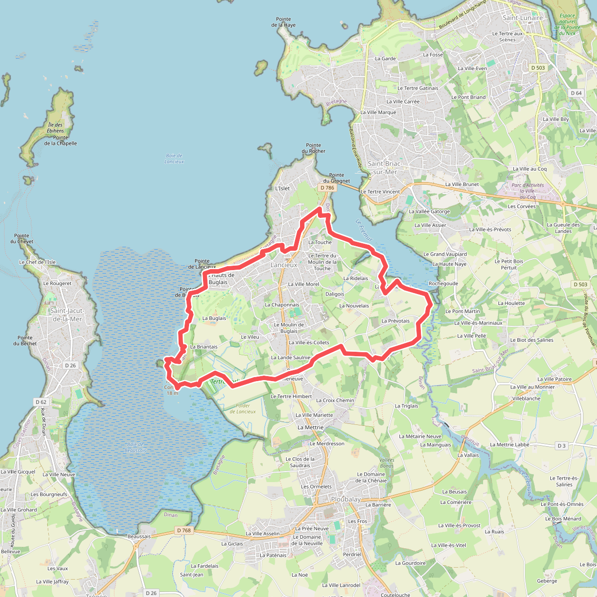 Autour de Lancieux