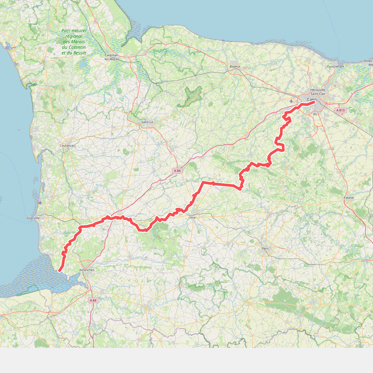 Chemin de Caen