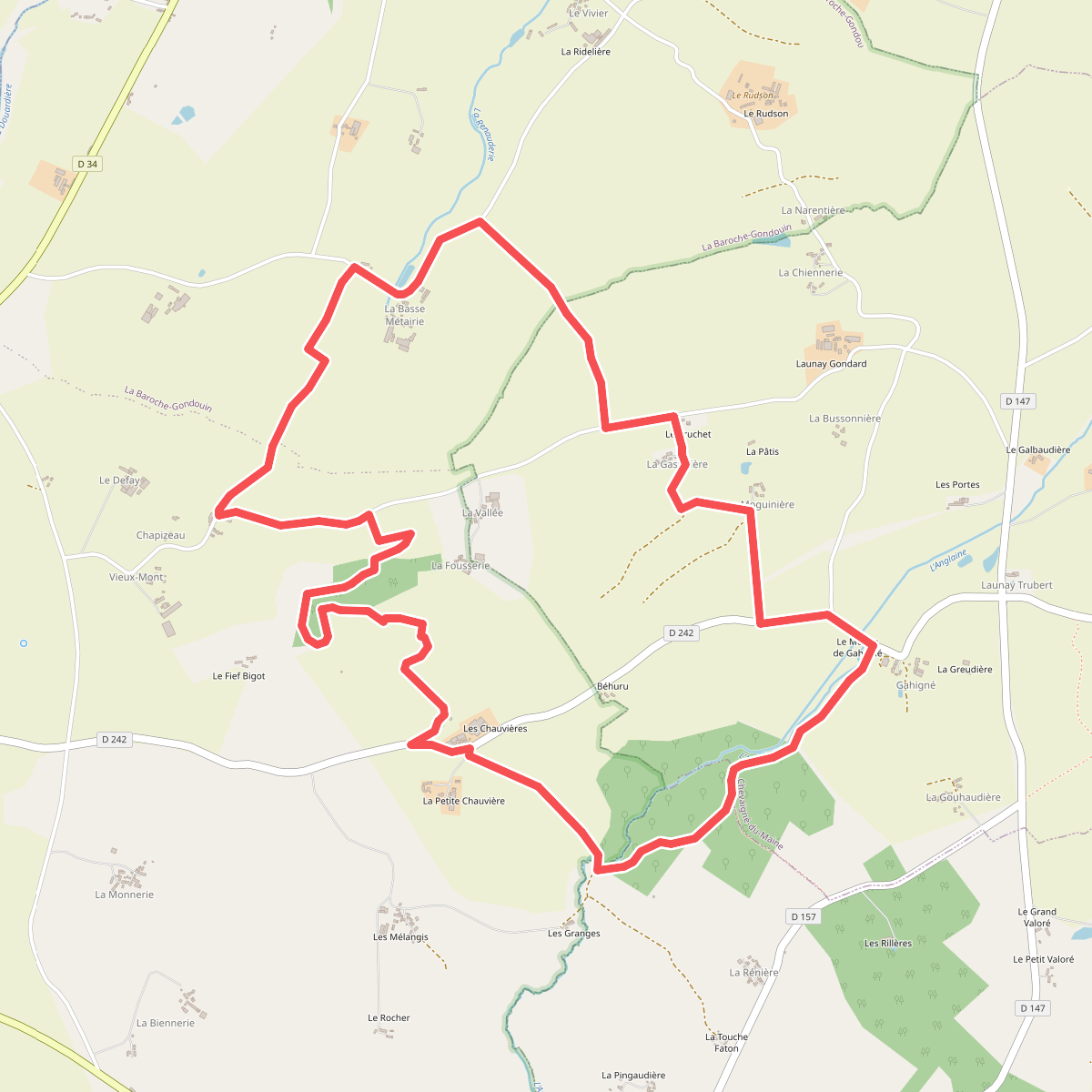 Boucle de la Vallée de l'Anglaine