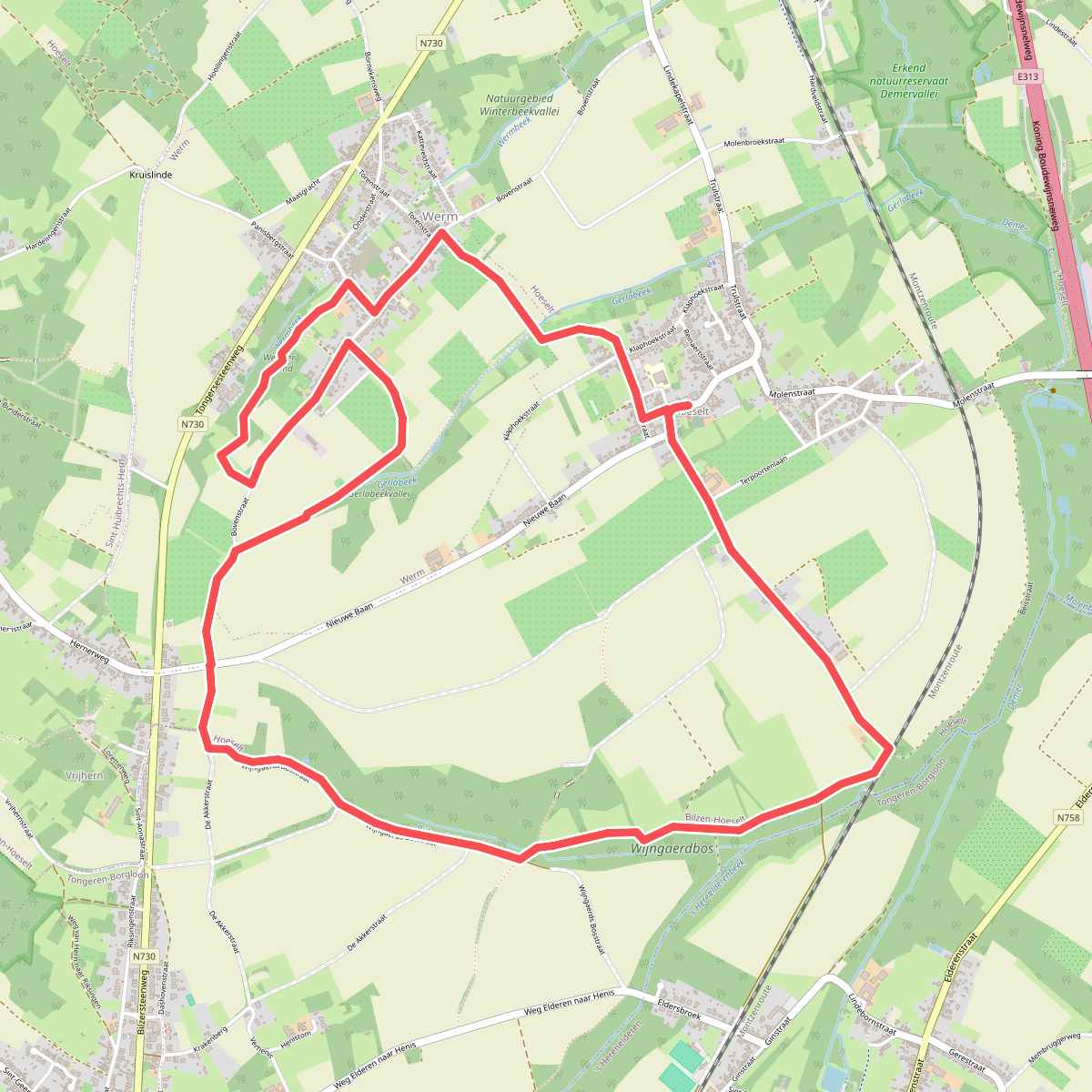 Drie valleienwandeling