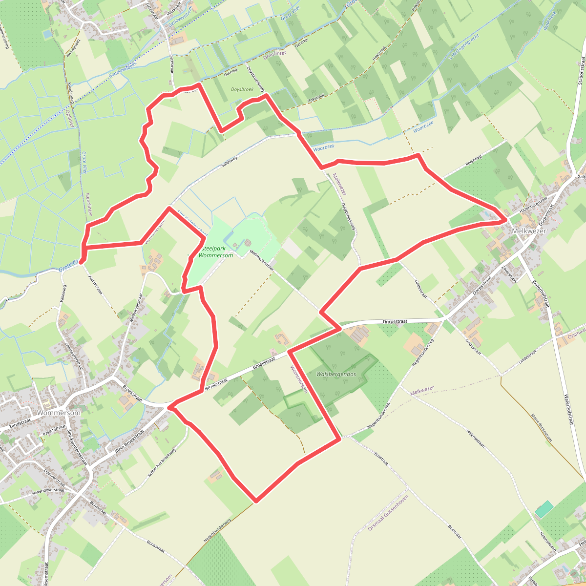 Walsbergenwandeling