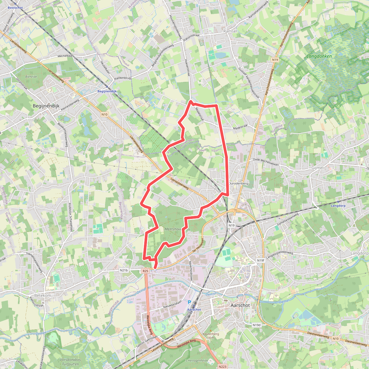 Meetshovenwandeling