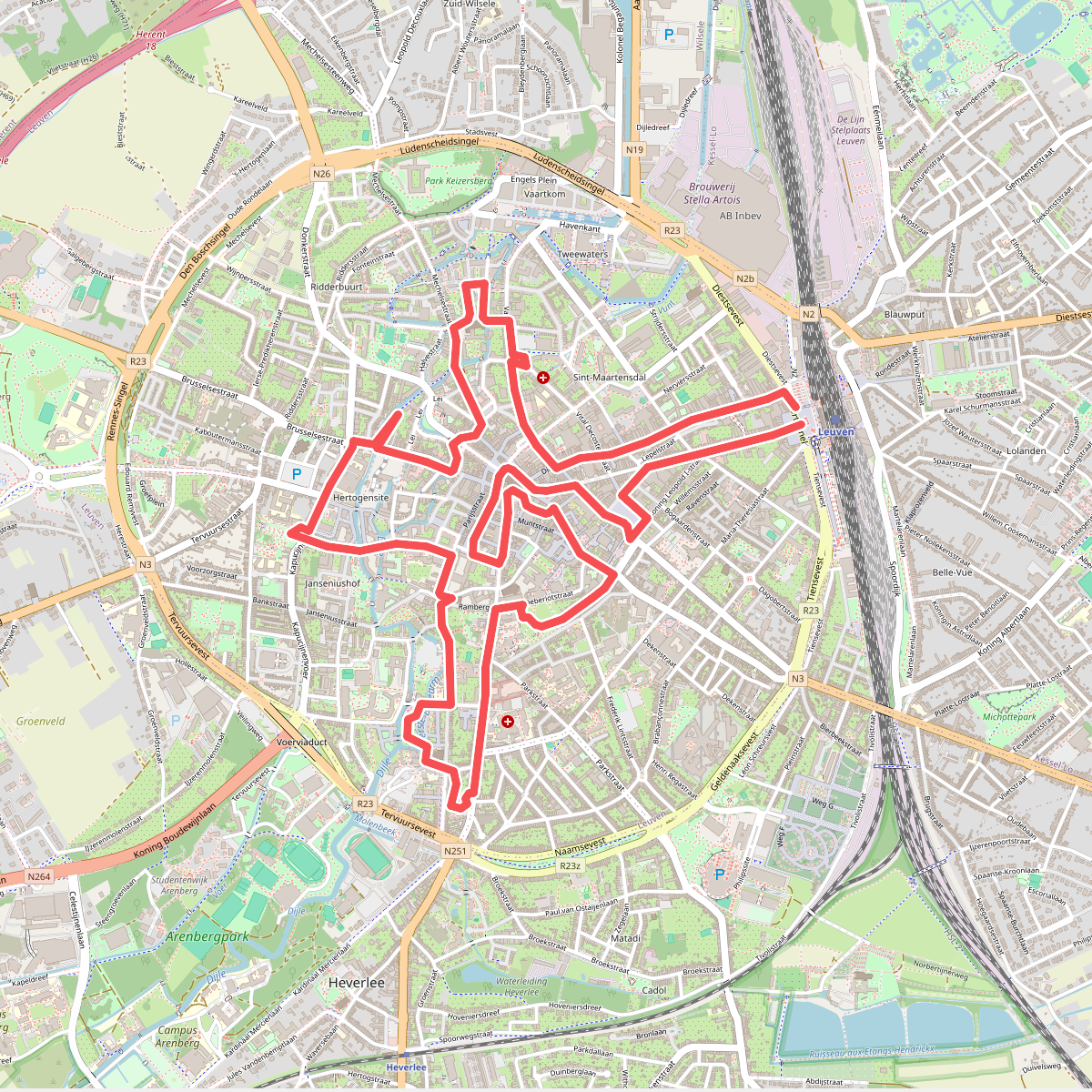 Stadswandeling Leuven