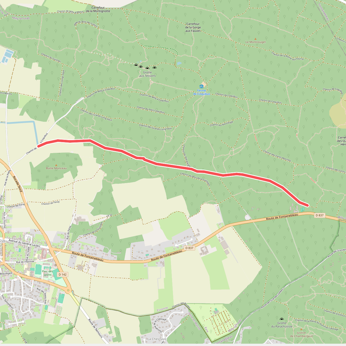 chemin de Rumont