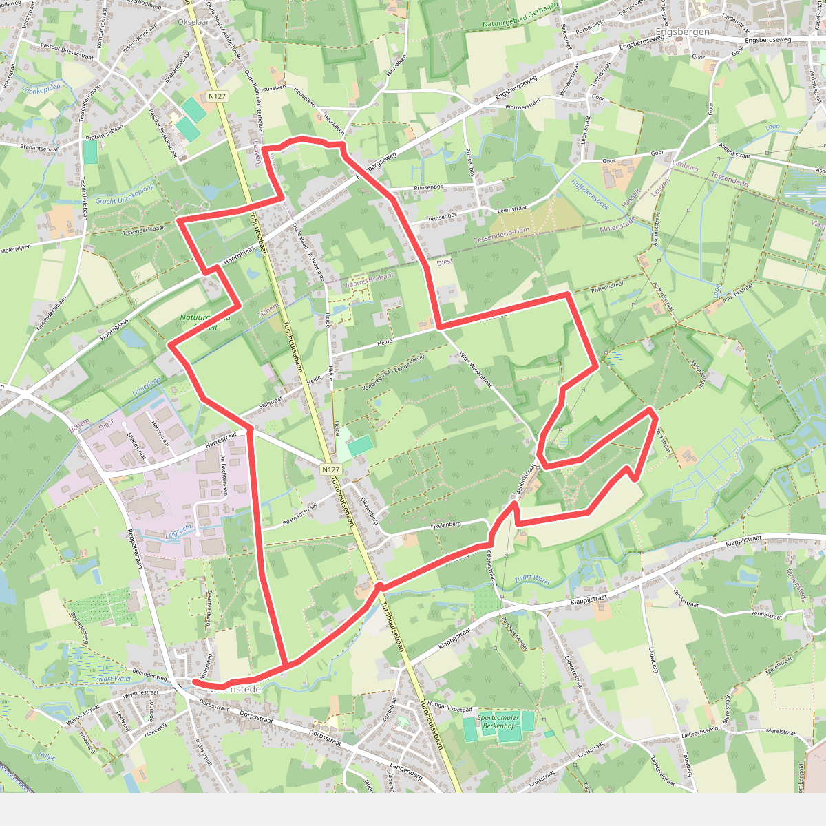 Molenstede wandelroute