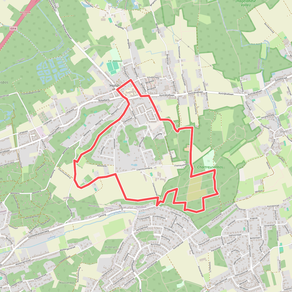Chartreuzenbergwandeling