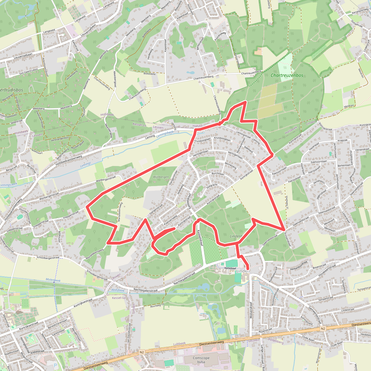 Lindenboswandeling