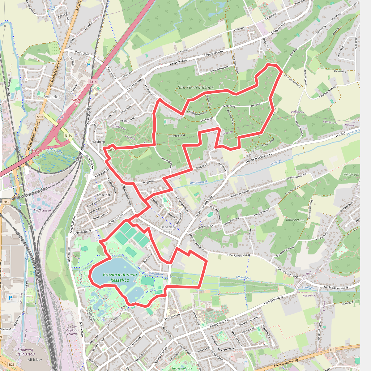 Vlierbeek wandeling