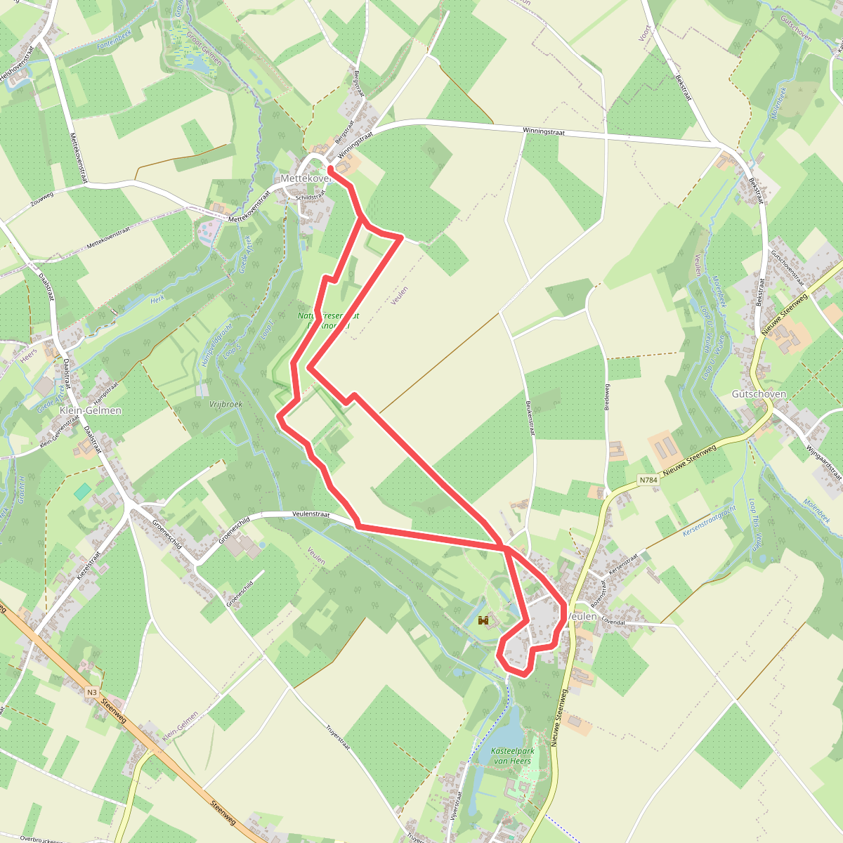 Greenspot Mettekoven - Grand Cru landschap - Rood 