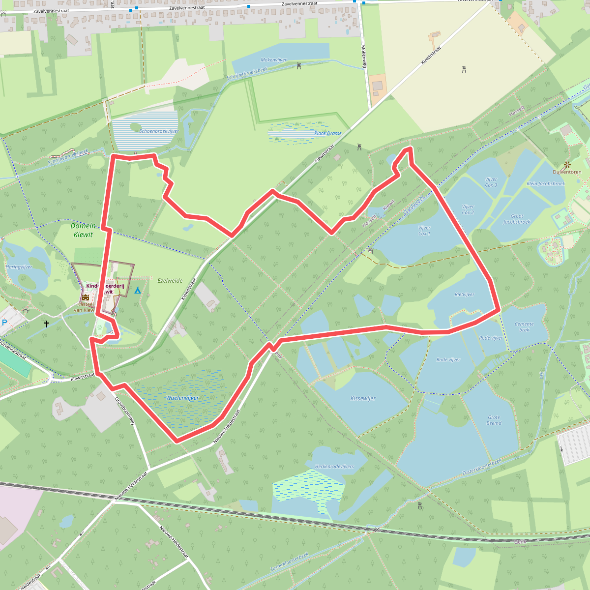 De Wijers: Bokrijk-Kiewit - Oranje