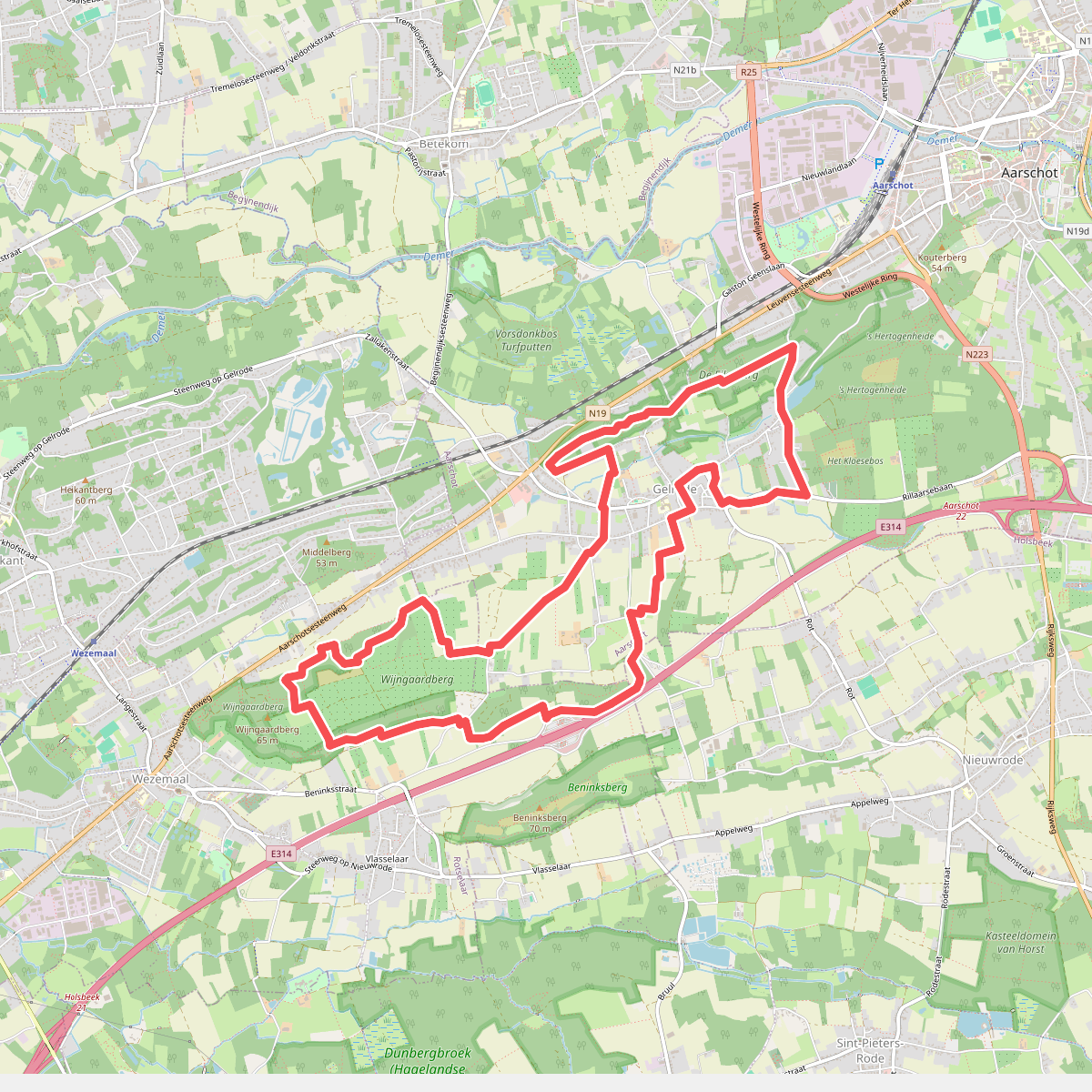 IJzerzandsteenwandeling